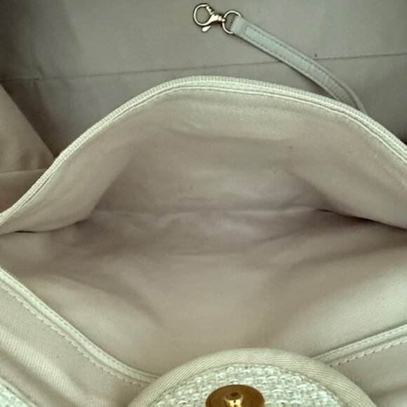 2018 Chanel Boucle Lurex Deauville Medium Tote Bag - Picture 9 of 15